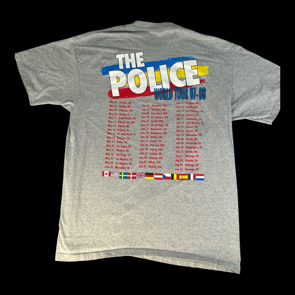 The Police 07-08 Tour Shirt Sz XL - Picture 4 of 5
